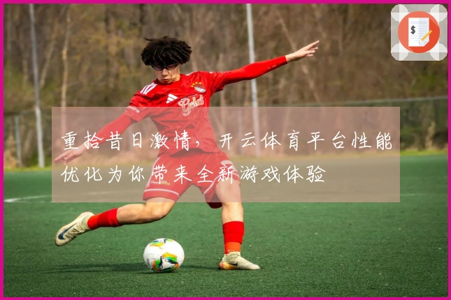 重拾昔日激情，开云体育平台性能优化为你带来全新游戏体验